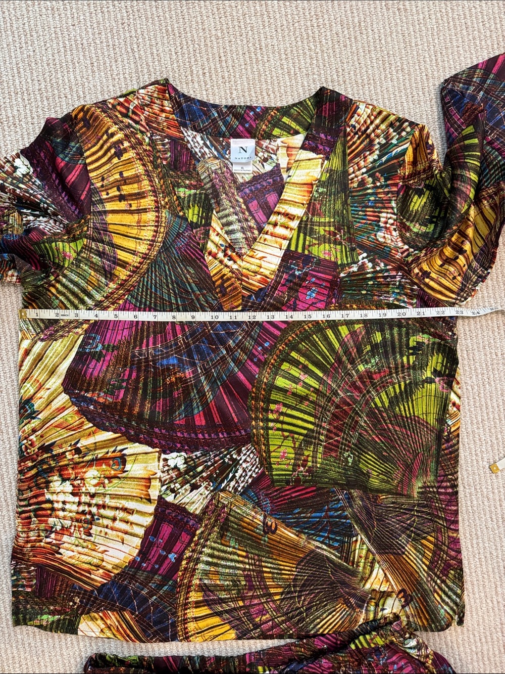 Natori Multi Color Pajamas - Picture 8 of 14